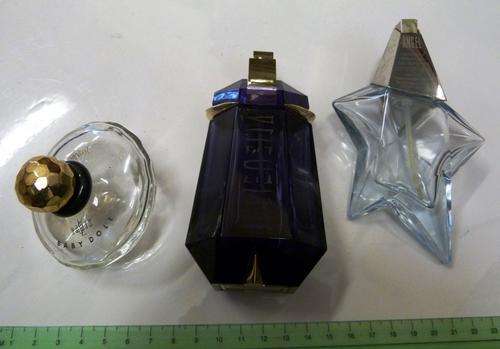 empty Baby doll , Alien and Angel Parfume / scent bottles