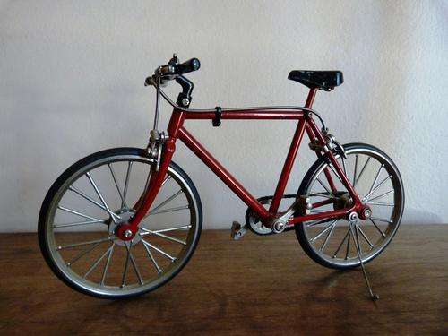 scale model of mountain bike