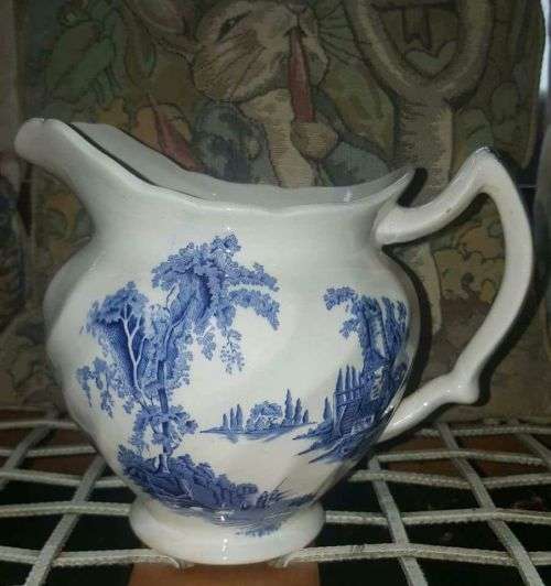 "The Old Mill" Milk jug by Johnson bros
