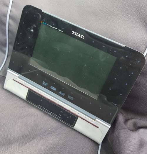 small TV with built in CD / DVD player