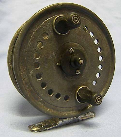 vintage salmon fishing reel - Seldex by J W Young &sons -made in England