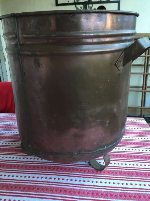 Koper Kolehouer ( oorspronklike item) 44 x 36 cm