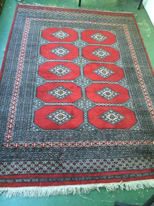 Persian Karachi Rug ( 248 x 178 cm )