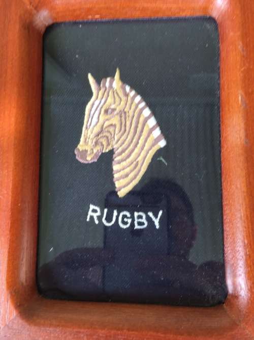 Vintage Rugby Blazer badges: KWAGGAS