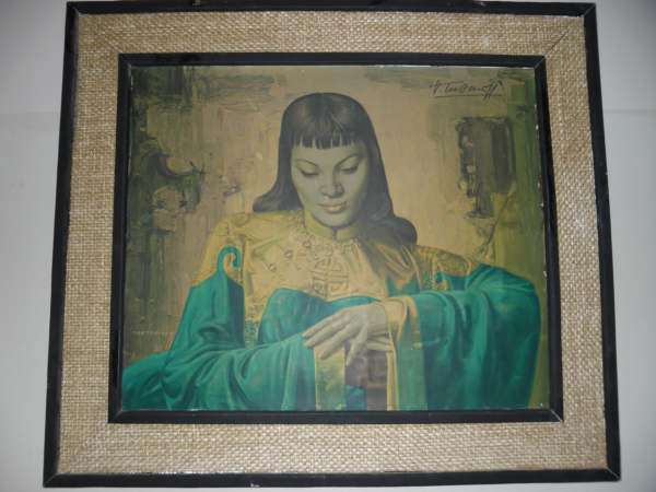 TRETCHIKOFF SIGNED PRINT ( 80 X 90 CM )