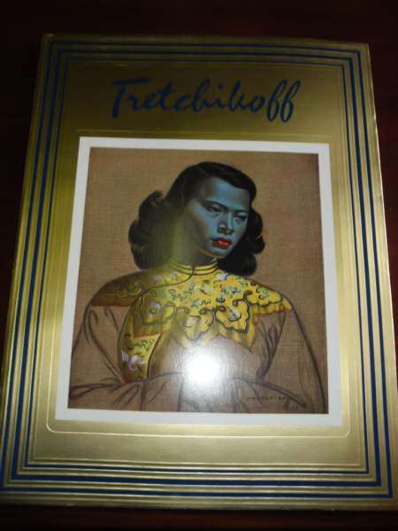 TRETCHIKOFF BOOK WITH ALL HIS PAINTINGS IN GOOD CONDITION