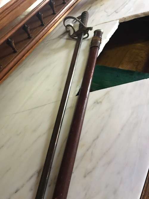 SADF Wilkenson Engraved Sword with Scabbard