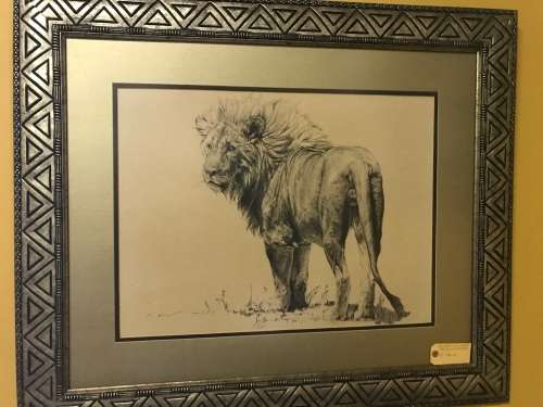 Ink Drawing by Koos van Ellinckhuizen ( 105 x 88 cm )