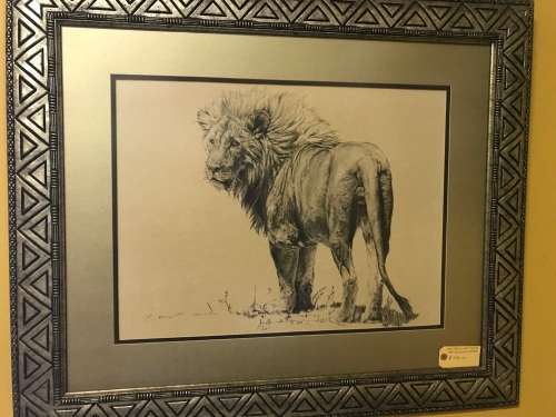 Ink Drawing by Koos van Ellinckhuizen ( 105 x 88 cm )