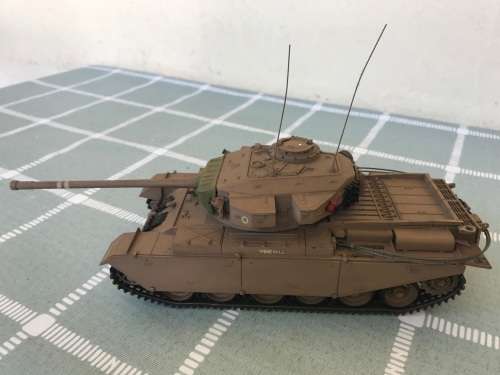 VINTAGE MODEL OF WW11 CENTURION TANK ( 30 X 12 X 8 CM )