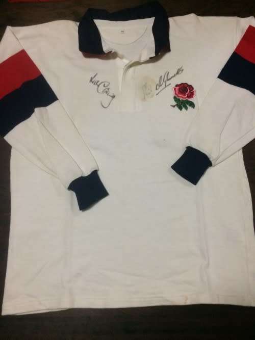 ENGLAND RUGBY JERSEY 1995: NO 13 , WILL CARLING