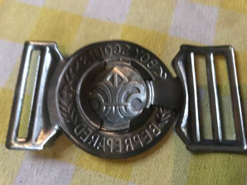 Vintage Boys Scout Beltbuckle