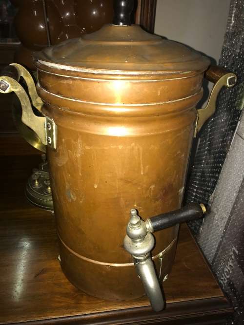 Antieke Koper Waterhouer ( 44 x 34 cm )