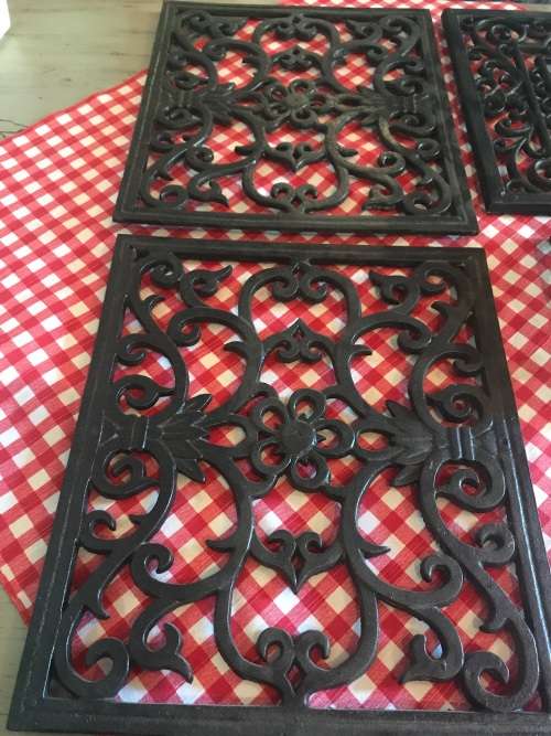 4 Cast Iron Grids from farmhouse