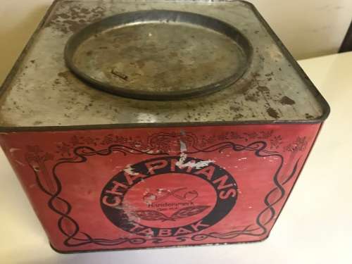Chapmans Tobacco Tin