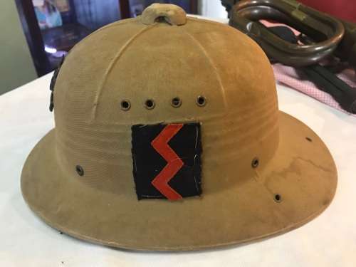 RARE SA ARTILLARY PLITH HELMET