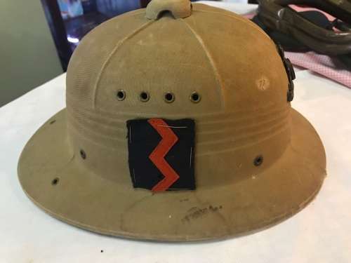 RARE SA ARTILLARY PLITH HELMET