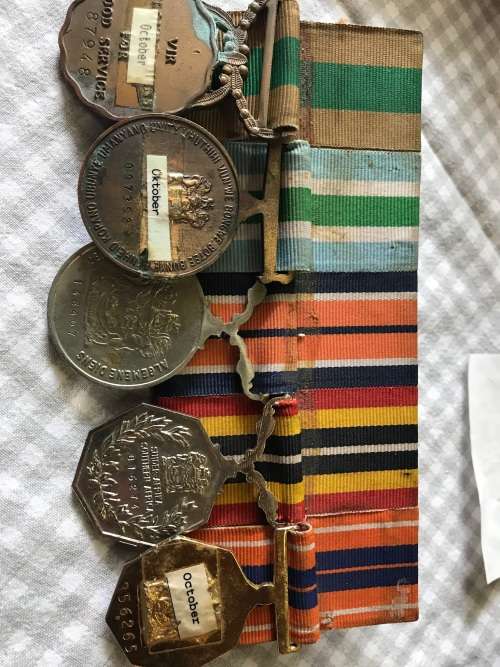 Collection of SADF Medals