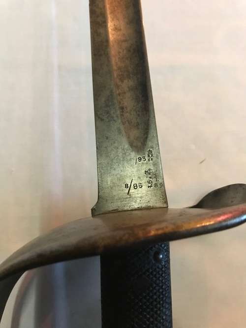 BRITISH CAVALRY SWORD ( NO SCABBARD )