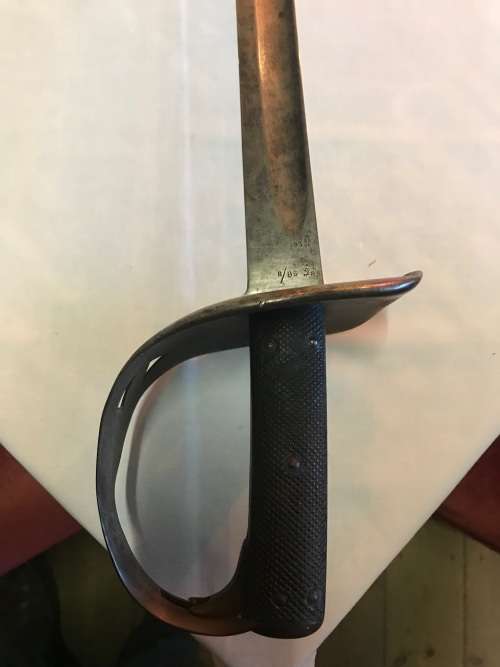 BRITISH CAVALRY SWORD ( NO SCABBARD )