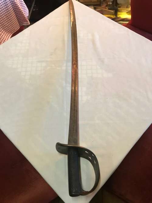 BRITISH CAVALRY SWORD ( NO SCABBARD )