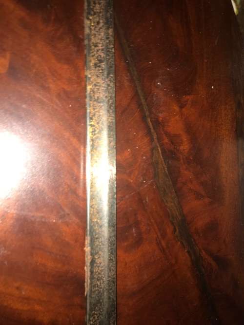 VINTAGE NAVAL SWORD WITHOUT SCABBARD