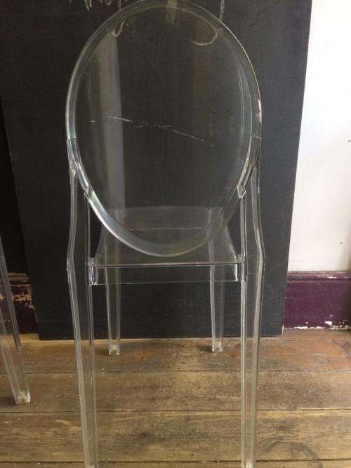 GHOST CHAIRS: PAIR OF CHAIRS