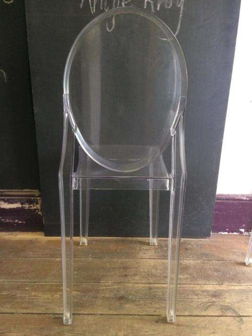 GHOST CHAIRS: PAIR OF CHAIRS