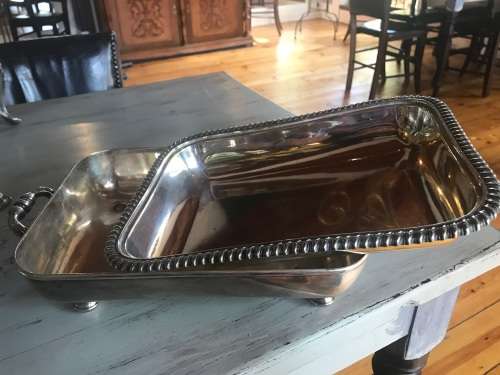 Silver Plated Entree Dish