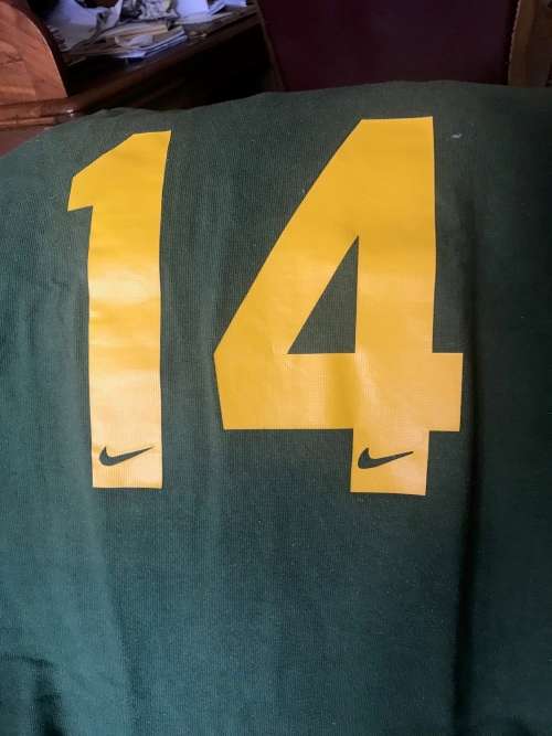 Springbok Matchworn Jersey ( James Smal ; no 14 )