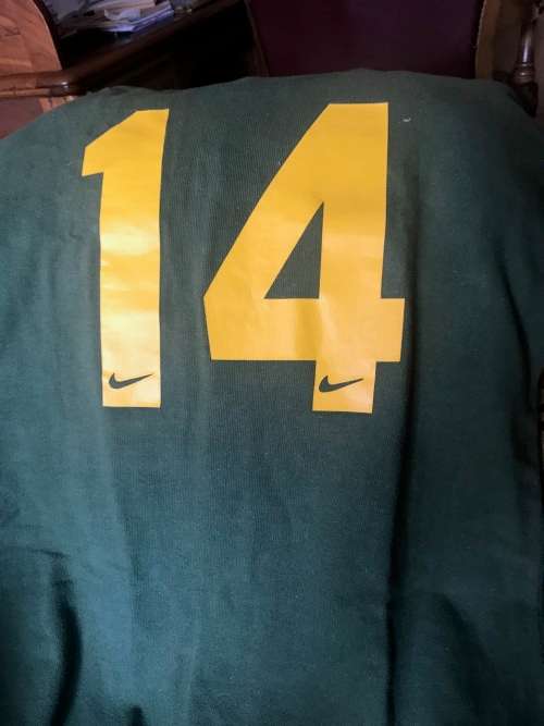 Springbok Matchworn Jersey ( James Smal ; no 14 )