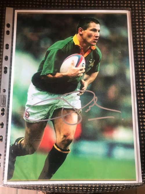 Springbok Matchworn Jersey ( James Smal ; no 14 )