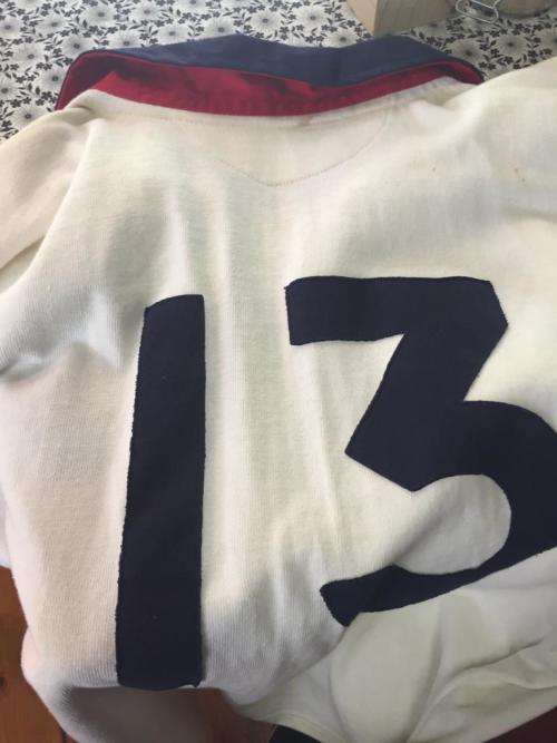 ENGLAND RUGBY JERSEY 1995: NO 13 , WILL CARLING