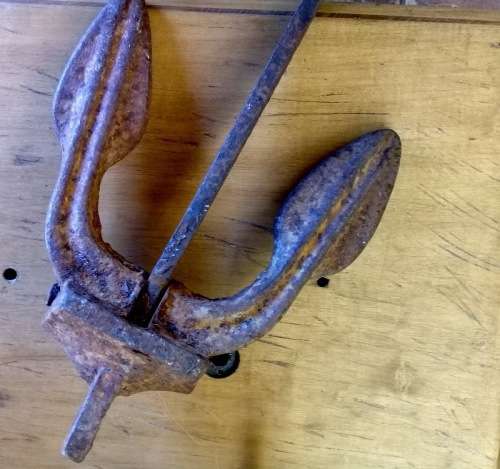 Cast Metal Ships Anchor ( 57 x 25 x 20 cm )