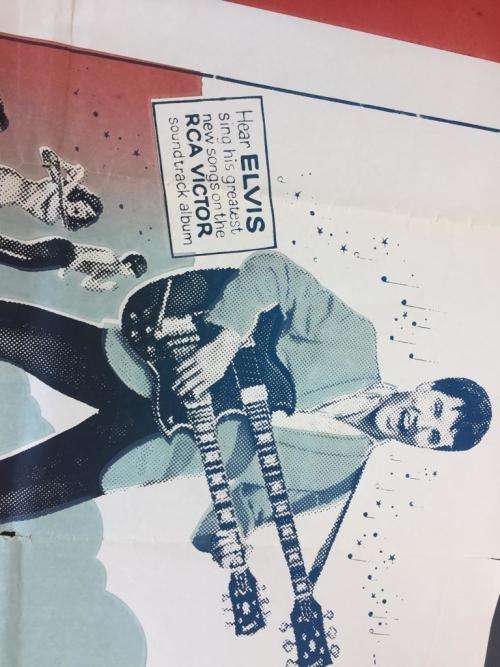 ORIGINAL ELVIS MOVIE POSTER  ( 102 X 78 CM)