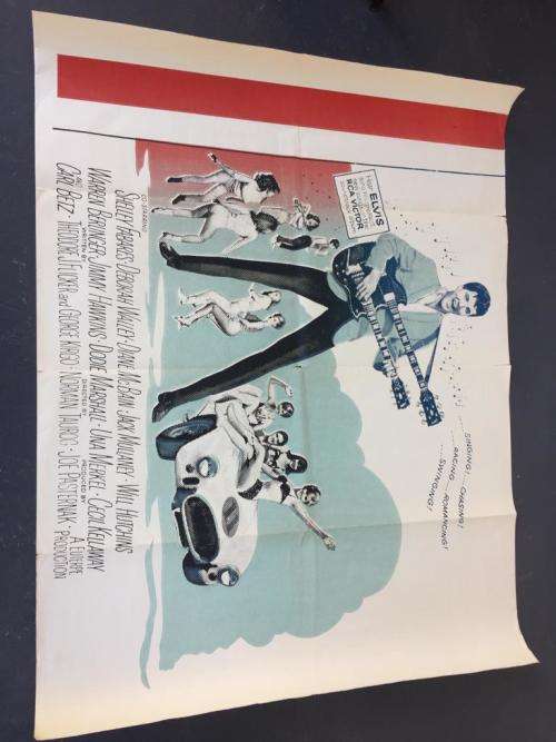 ORIGINAL ELVIS MOVIE POSTER  ( 102 X 78 CM)