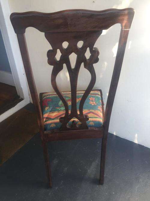 IMBUIA BALL AND CLAW DININGROOM CHAIR