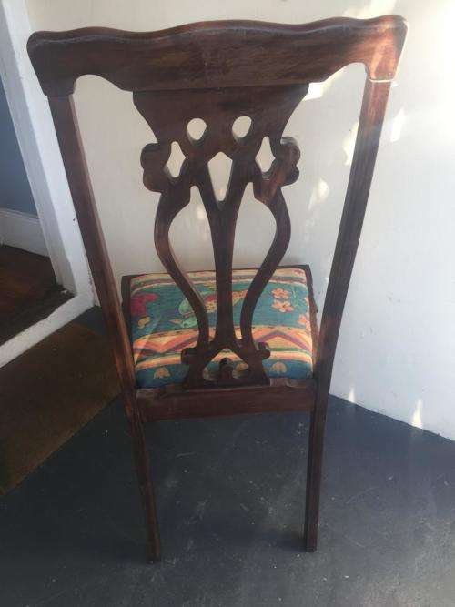 IMBUIA BALL AND CLAW DININGROOM CHAIR