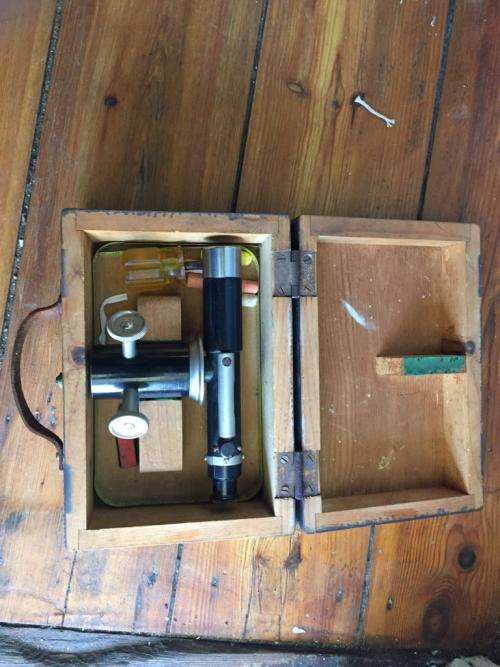 VINTAGE DUMPY LEVEL IN ORIGINAL BOX WITH STAND