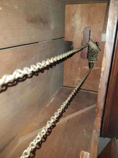 ENGLISH OAK LONGCASE CLOCK BY JOHN PAXTON ST NEOTS CIRCA 1790 ( WORKING )