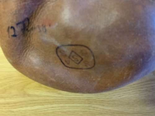 Vintage Leather Super Springbok Rugby Ball