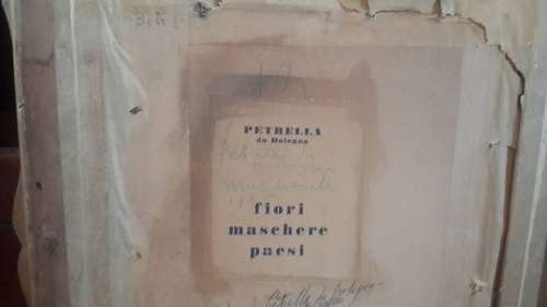 VINTAGE ITALIAN OIL ON BORD BY VITTORIO PETRELLA DA BOLOGNE BORN 1886 ( 42 X 52 CM )