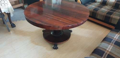 Victorian Rosewood Tilttop Table circa 1880 ( 120 x 75 cm )