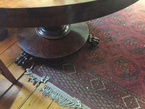 Victorian Rosewood Tilttop Table circa 1880 ( 120 x 75 cm )