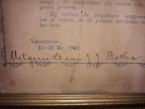 BOER WAR: TER GEDACHTENIS DEN DRIE JARIGE OORLOG