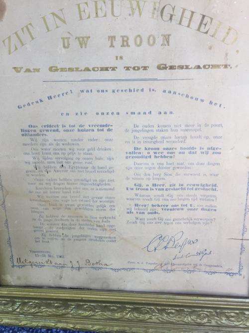 BOER WAR: TER GEDACHTENIS DEN DRIE JARIGE OORLOG