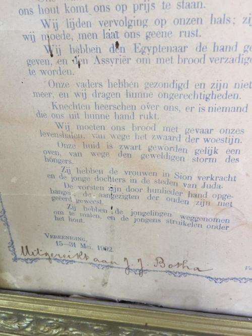 BOER WAR: TER GEDACHTENIS DEN DRIE JARIGE OORLOG