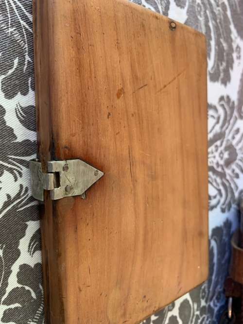 Boer War : POW Bible Box with Bible made in Bermuda 1902 ( 15 x 10 cm )