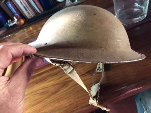 WW11 BRITISH BRODIE HELMET