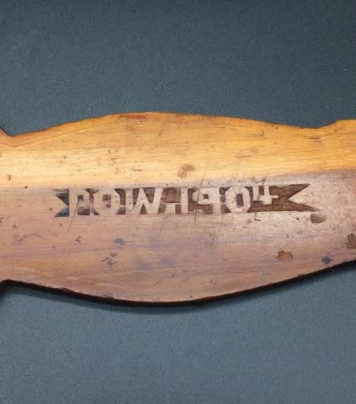 Rare Boer War POW Paperknife made in Bermuda in 1904 by n Bittereinder ( 32 cm )